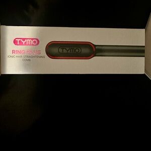 Tymo Ring Plus Ionic Hair Straightening Comb - NEW IN BOX